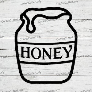 Honey Stencil | REUSABLE, DURABLE, WASHABLE Craft Stencil | Use for Signs, Walls, Canvas & More!