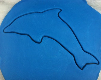 Dolphin Cookie Cutter - SHARP EDGES - FAST Shipping - Choose Your Own Size!