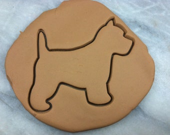 Westie Dog Cookie Cutter - SHARP EDGES - FAST Shipping - Choose Your Own Size!
