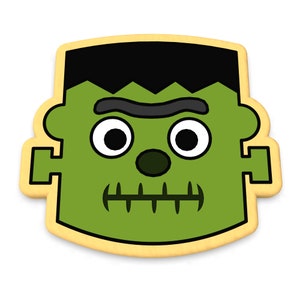 Frankenstein Cookie Cutter | Stamp | Stencil - SHARP EDGES - FAST Shipping - Choose Your Own Size! #4