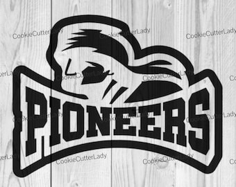 Pioneers Stencil | REUSABLE, DURABLE, WASHABLE Craft Stencil | Use for Signs, Walls, Canvas & More!