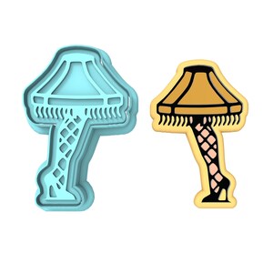 Leg Lamp Cookie Cutter | Stamp | Stencil - SHARP EDGES - FAST Shipping - Choose Your Own Size ...