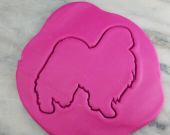 Japanese Chin Cookie Cutter #1 - SHARP EDGES - FAST Shipping - Choose Your Own Size!