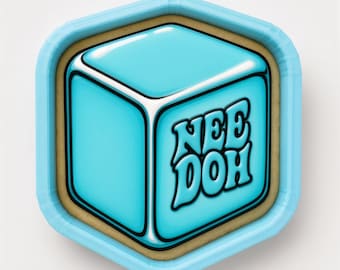 NeeDough Squishy Cookie Cutter | Stamp | Stencil - SHARP EDGES - FAST Shipping - Choose Your Own Size! #2