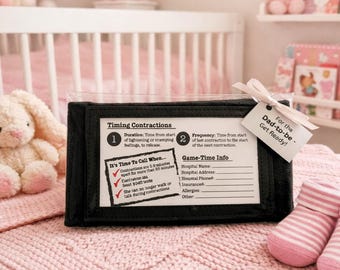 Gift for New Dad | Labor & Delivery Tips and Tricks Armband (Baby Girl)