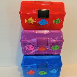 Kids Personalized Fishing Tackle Box