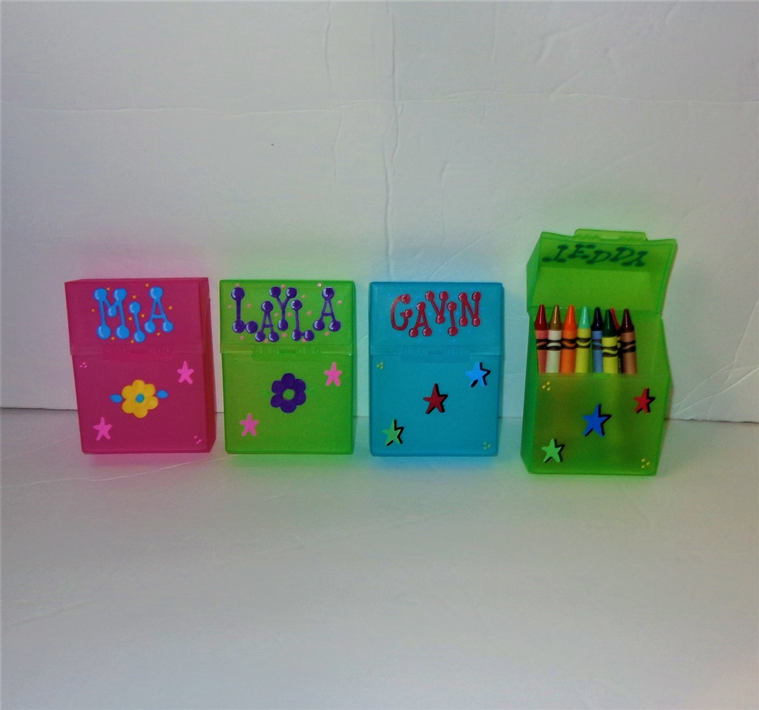 Crayon Holder/crayon Case/crayon Storage Box Etsy