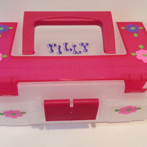 Personalized Accessory Case/Craft Storage Box