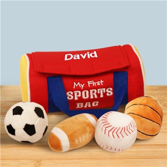 Personalized My First Sports Bag Etsy