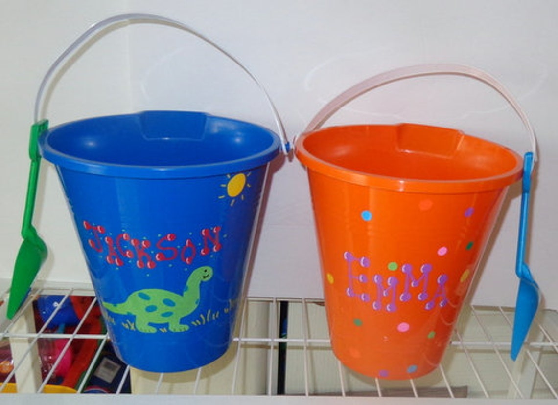 Beach Pail and Shovel - Etsy