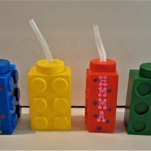 Tazze personalizzate con mattoncini da costruzione/Tazze per bambini/Blocchi da costruzione