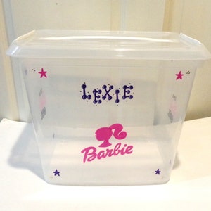 Personalized Doll Storage Case with handle/Barbie Inspired Gifts