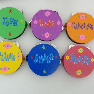 Tambourine/Musical Instruments/Party Favors/Personalized Party Favors