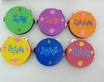 Tambourine/Musical Instruments/Party Favors/Personalized Party Favors