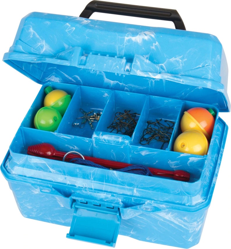 Kids Personalized Fishing Tackle Box Etsy