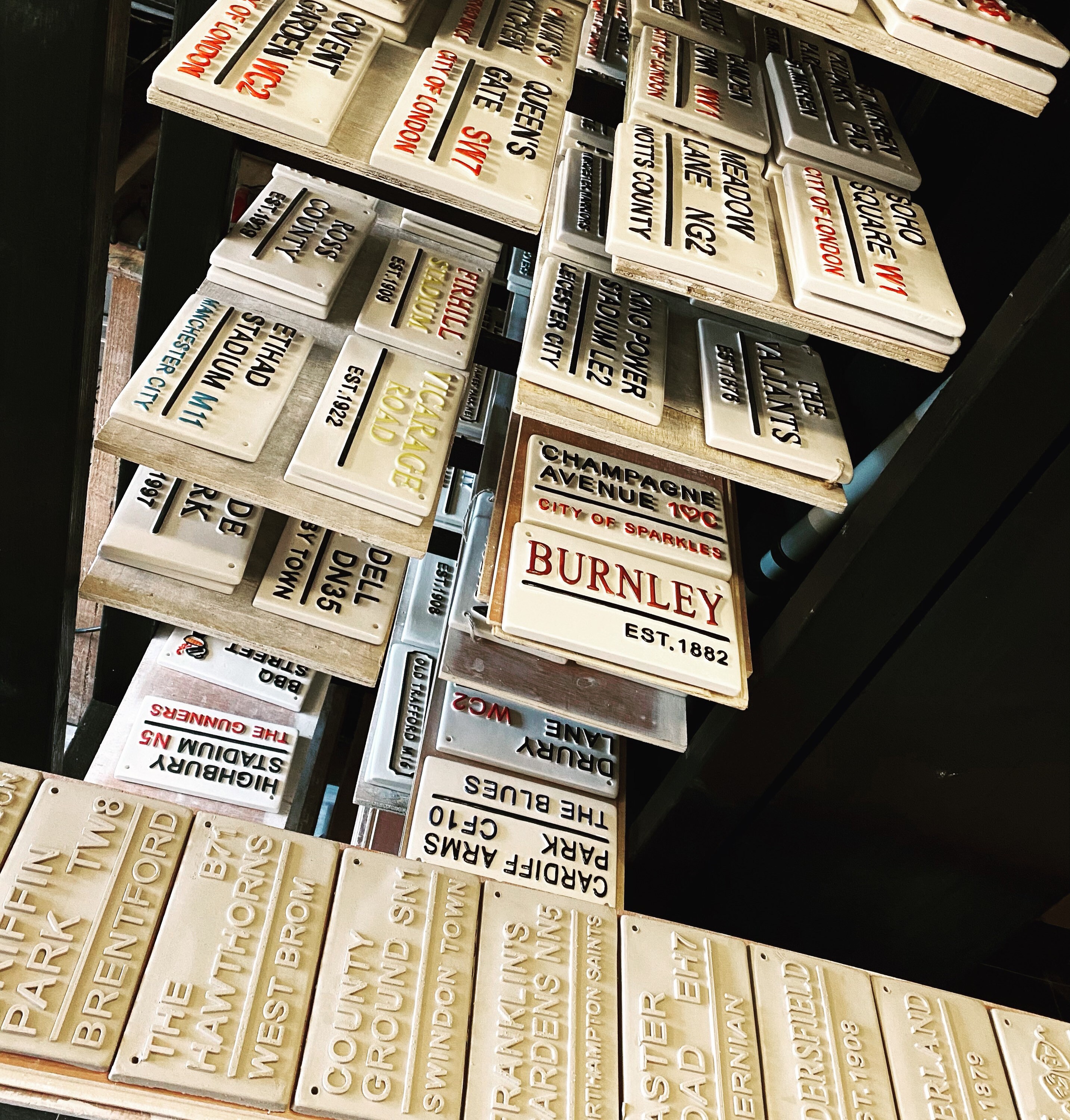 ROCHDALE AFCFootball Wall SignFootball PlaqueMan Etsy