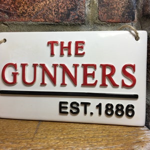 Arsenal Street Sign (40 C X 18 C) : Aazon.co.uk - View #11