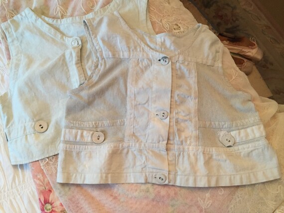 Antique French Child Camisoles Shirts