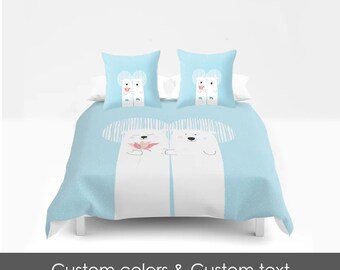 His Hers Duvet Cover Etsy