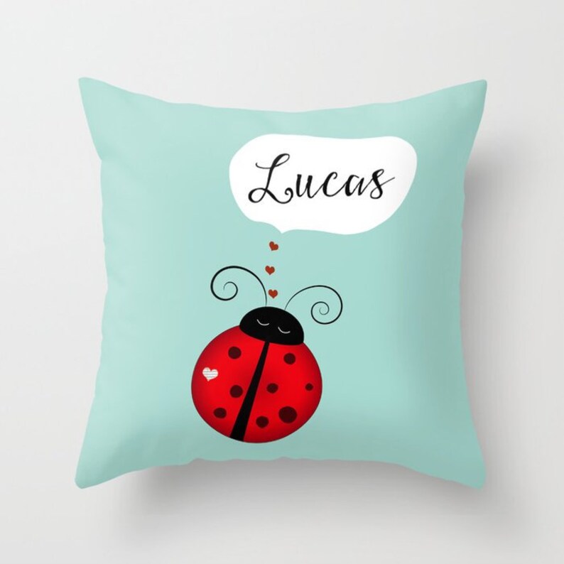 giant ladybug pillow