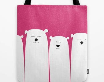 Bears Tote Bag personalized Gift