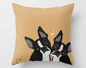 Dog Pillows Terrier pillowcase Personalized