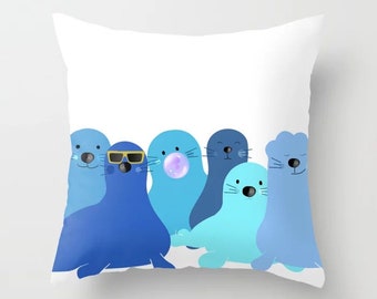 Seal Pillow - Etsy