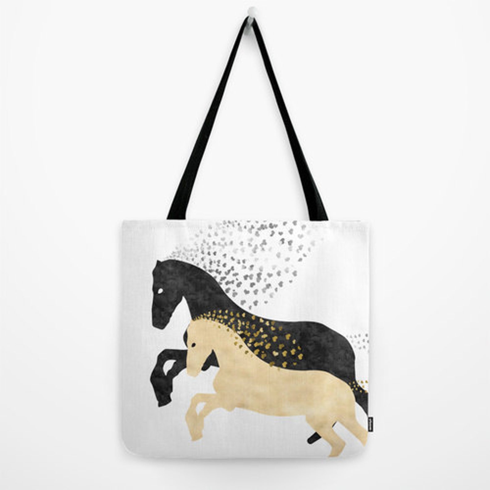 Horse Tote Bag Personalized 13x13 16x16 18x18 Gift Women - Etsy