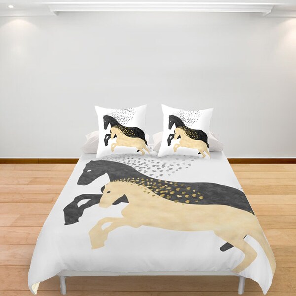 Horse Duvet Cover Etsy UK
