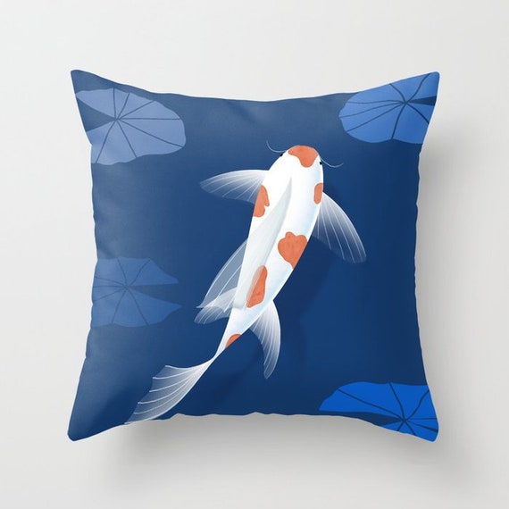 Koi pillow top