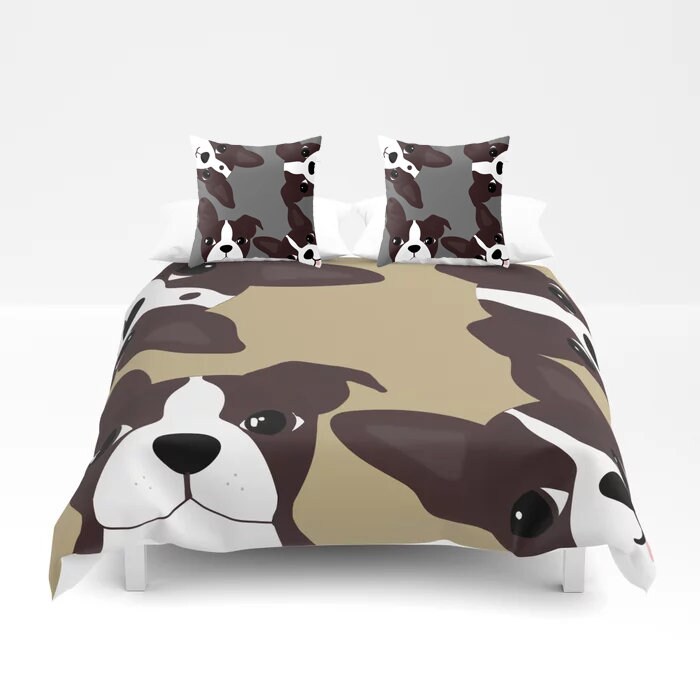 boston terrier bedding