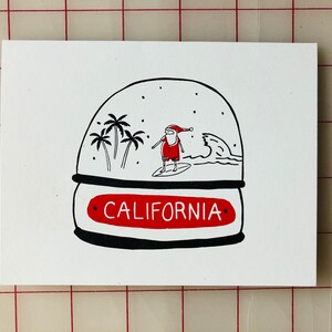 Carte de voeux de Noël Cali