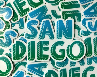 Adesivo de San Diego