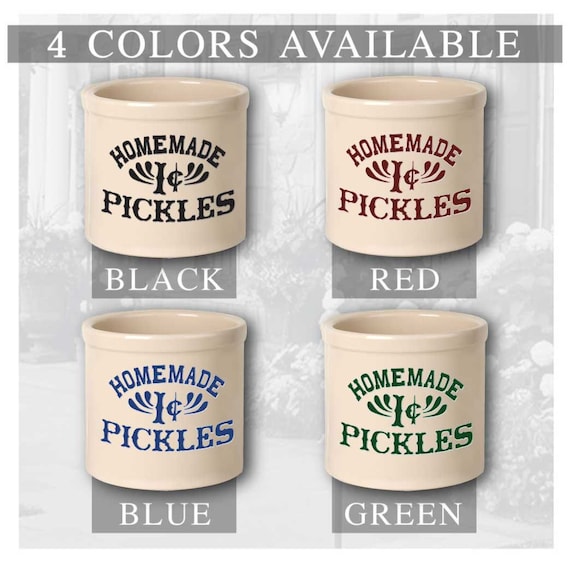 Friends Replica Pickles Jar, Monica's Kitchen Inspired Crock Pot, Nostalgic  TV Show Memorabilia, Ideal Gift for Fans, Comes in Four Colors 