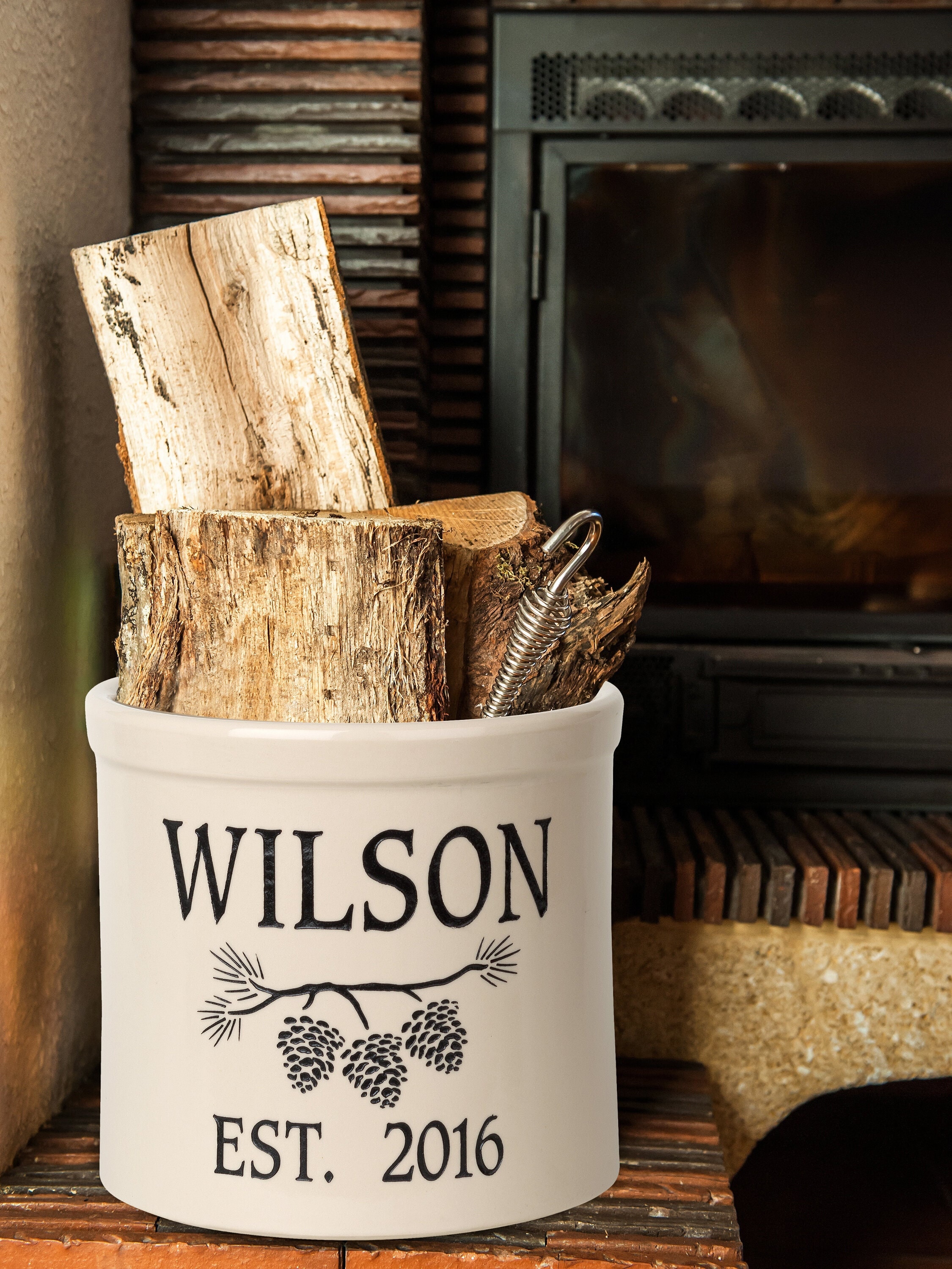 Personalized 2 Gallon Crock Pot 4 Colors Available