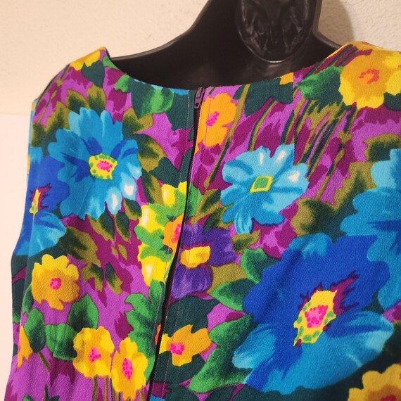 Vintage 60s Flower Power Maxi Hostess Dress Groov… - image 11