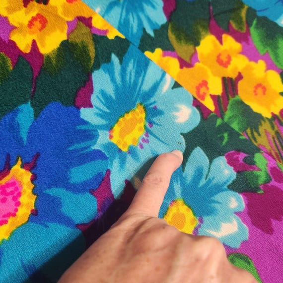 Vintage 60s Flower Power Maxi Hostess Dress Groov… - image 12