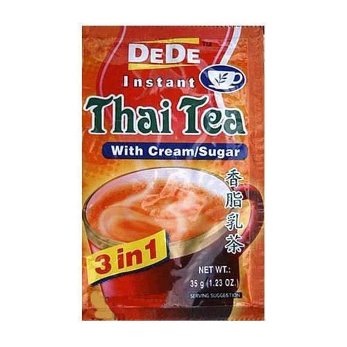 DeDe 3 in 1 Instant Thai Iced Tea 12 Pack Makes 12 Cups Etsy