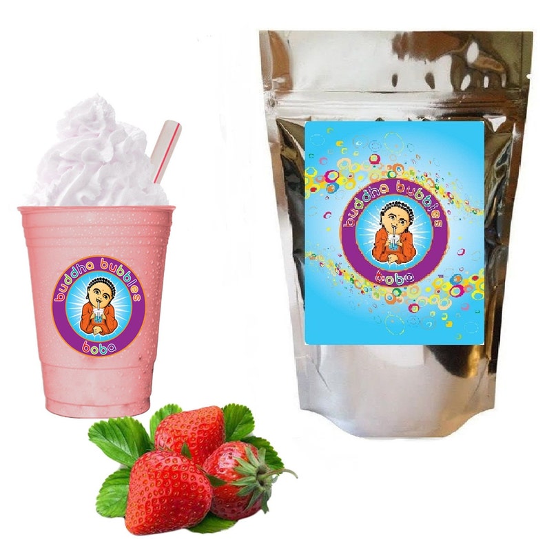 strawberry bubble tea kit