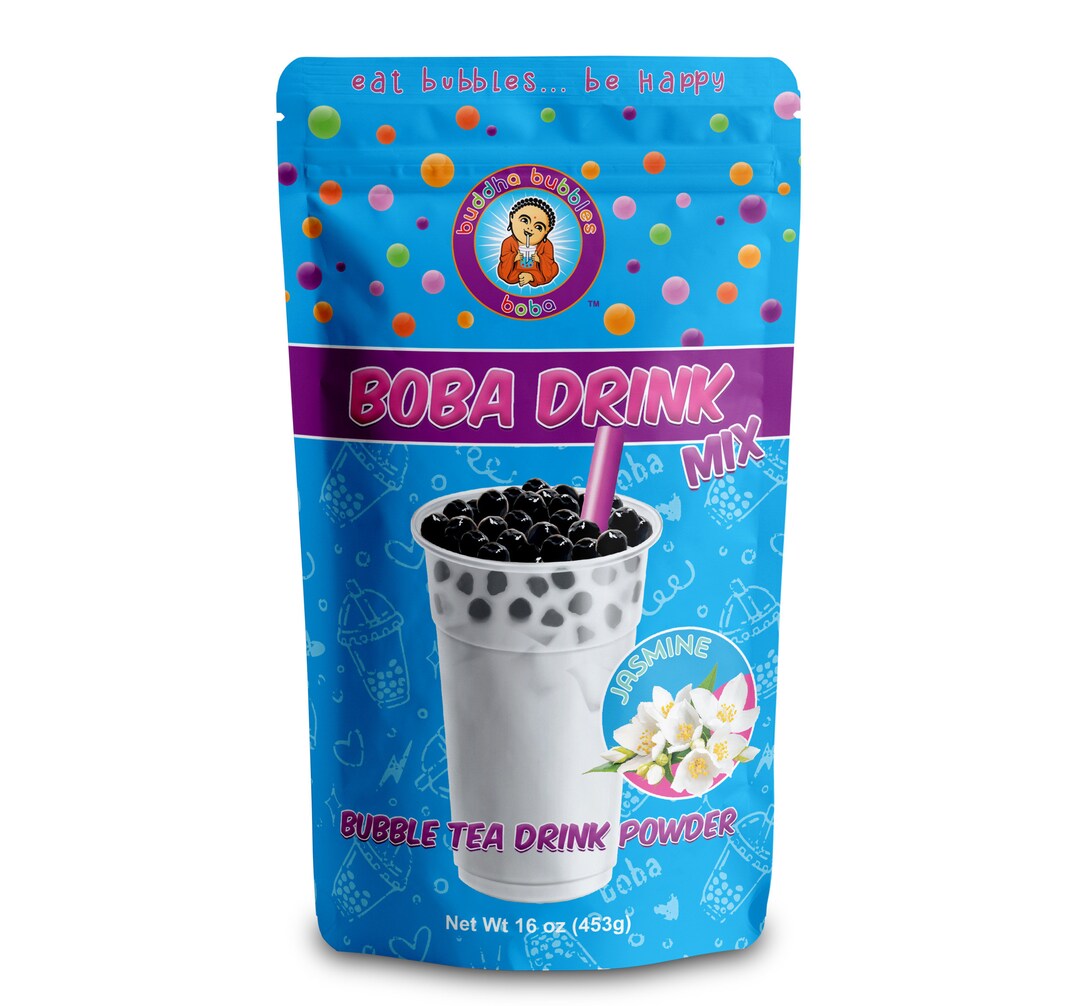JASMINE MILK TEA Boba / Bubble Tea Drink Mix Powder by Buddha Etsy