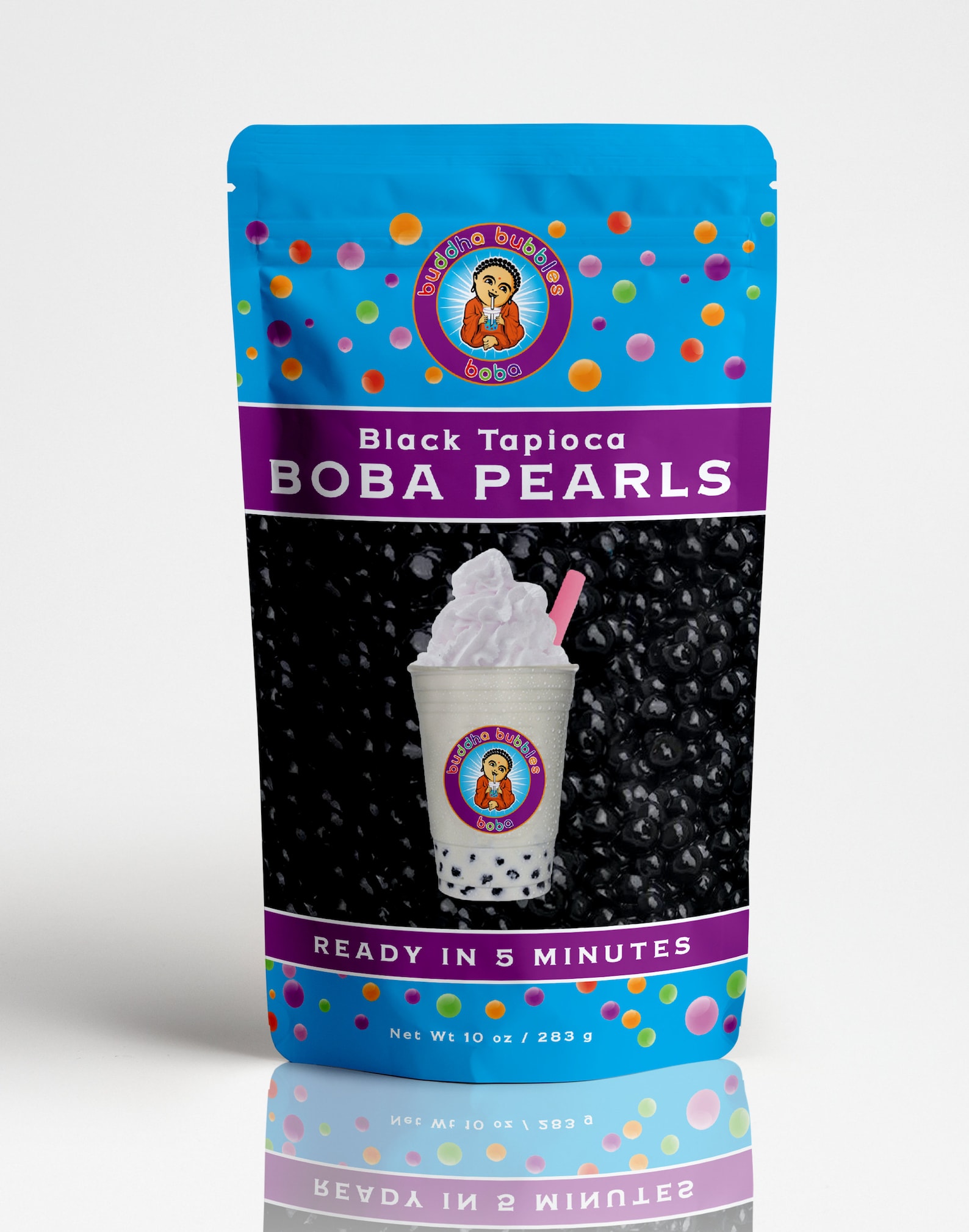 Black Boba 5 Minute DIY Tapioca Pearl 10 Ounce by Buddha Etsy