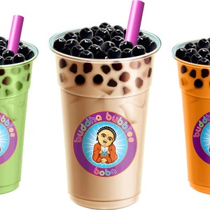 CAFE LATTE COFFEE Boba / Bubble Tea Drink Mix Powder By Buddha Bubbles Boba image 6