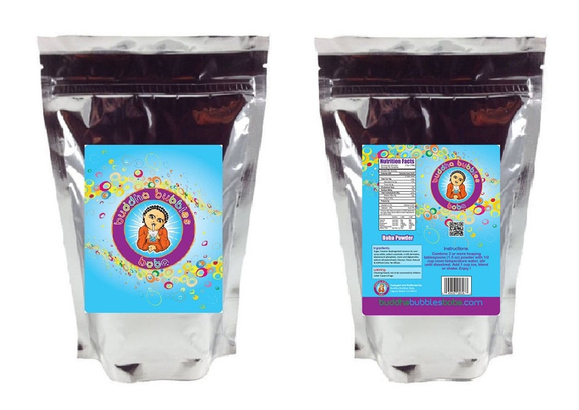 10 Kit Vanilla Chai Tea Latte Boba Tea Powder by Buddha Etsy