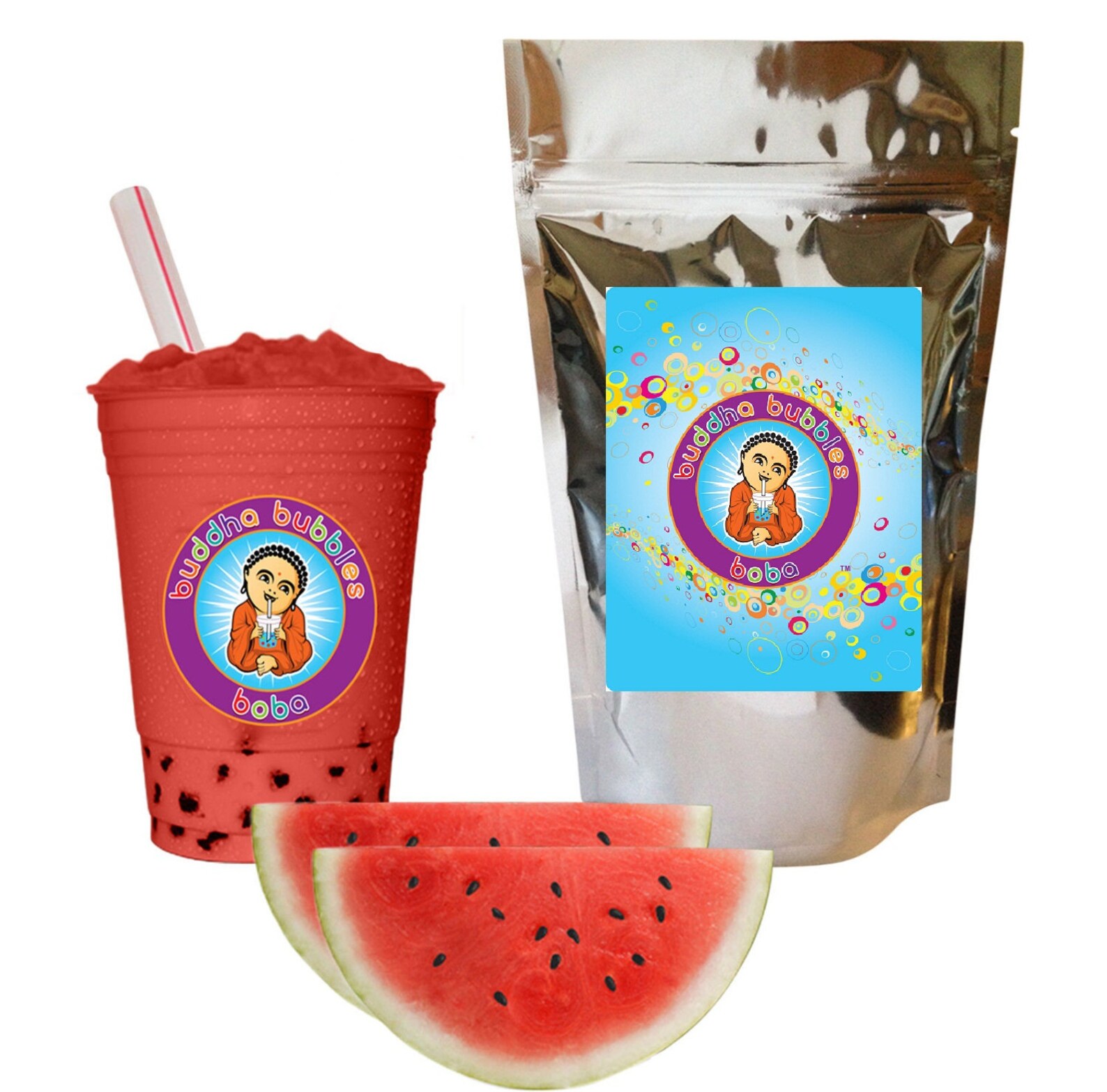 10oz 10 Boissons Pastèque Bubble Boba Tea Powder Mix par Etsy