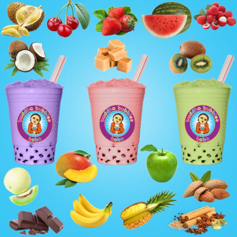 The Ultimate DIY Boba / Bubble Tea Kit Custom Flavors 60 Etsy