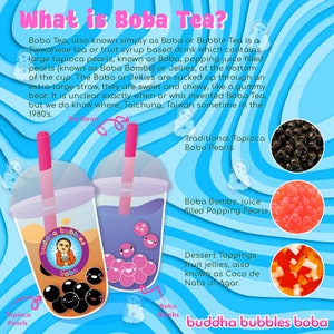 CAFE LATTE COFFEE Boba / Bubble Tea Drink Mix Powder By Buddha Bubbles Boba image 4