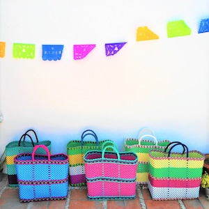 papel picado, amor, 10 paquetes de pape, 33 metros de largo, decoración de fiesta mexicana, decoración de fiesta popular, mayoreo, medium