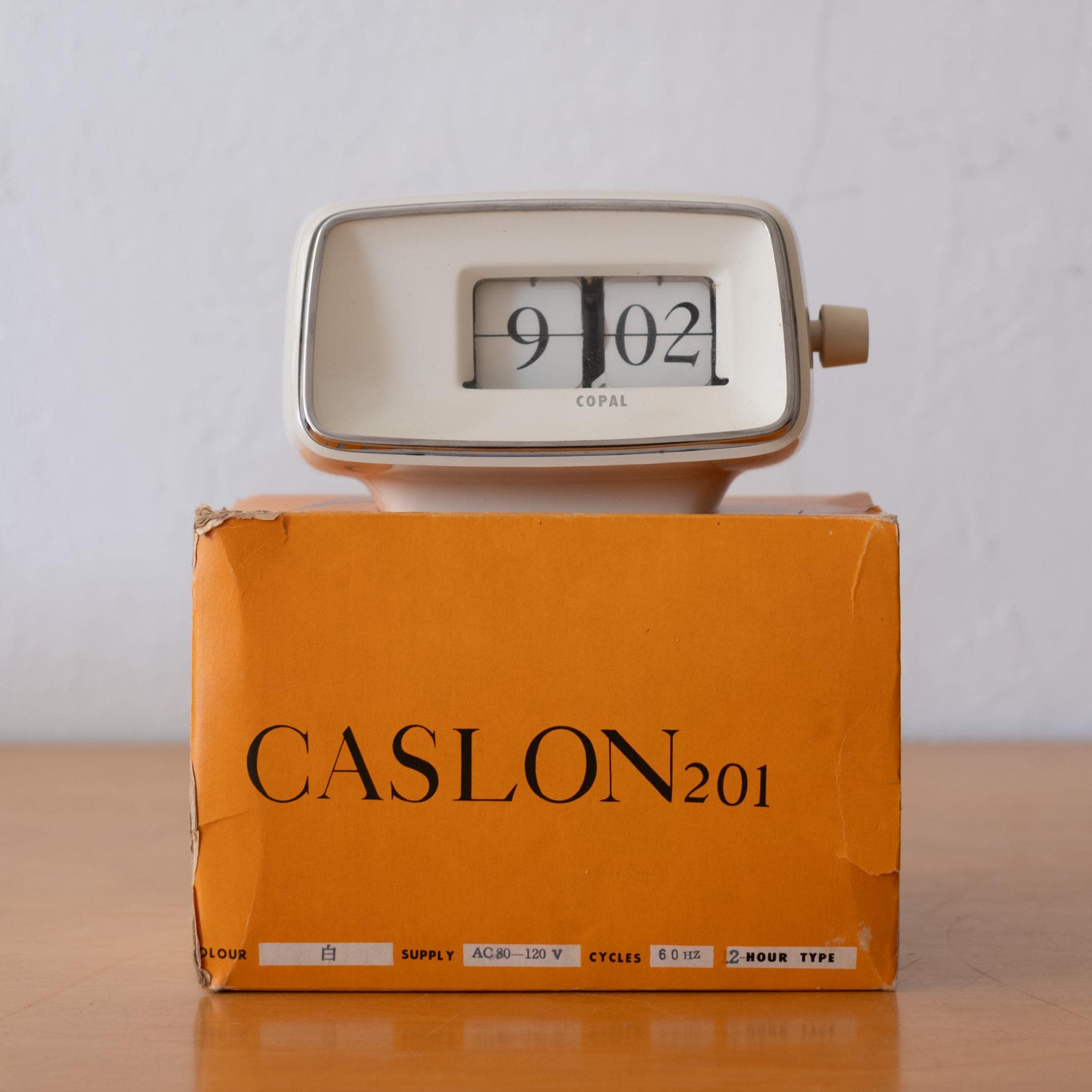 Caslon Copal 201 Flip Clock