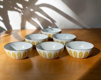 Cathrineholm Six Small Lotus Bowls