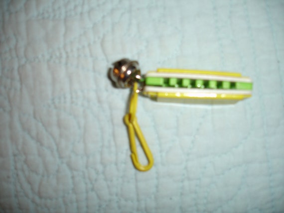 Vintage 1980’s Bell Clip Plastic Charm Bell Clip … - image 2